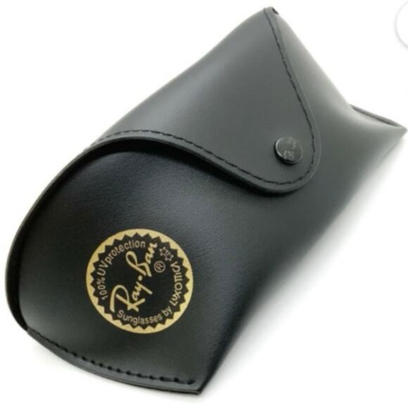 Ray Ban Belt Loop Glasses Case for Eyeglasses Sunglasses Case Black XL - Picture 2 of 9